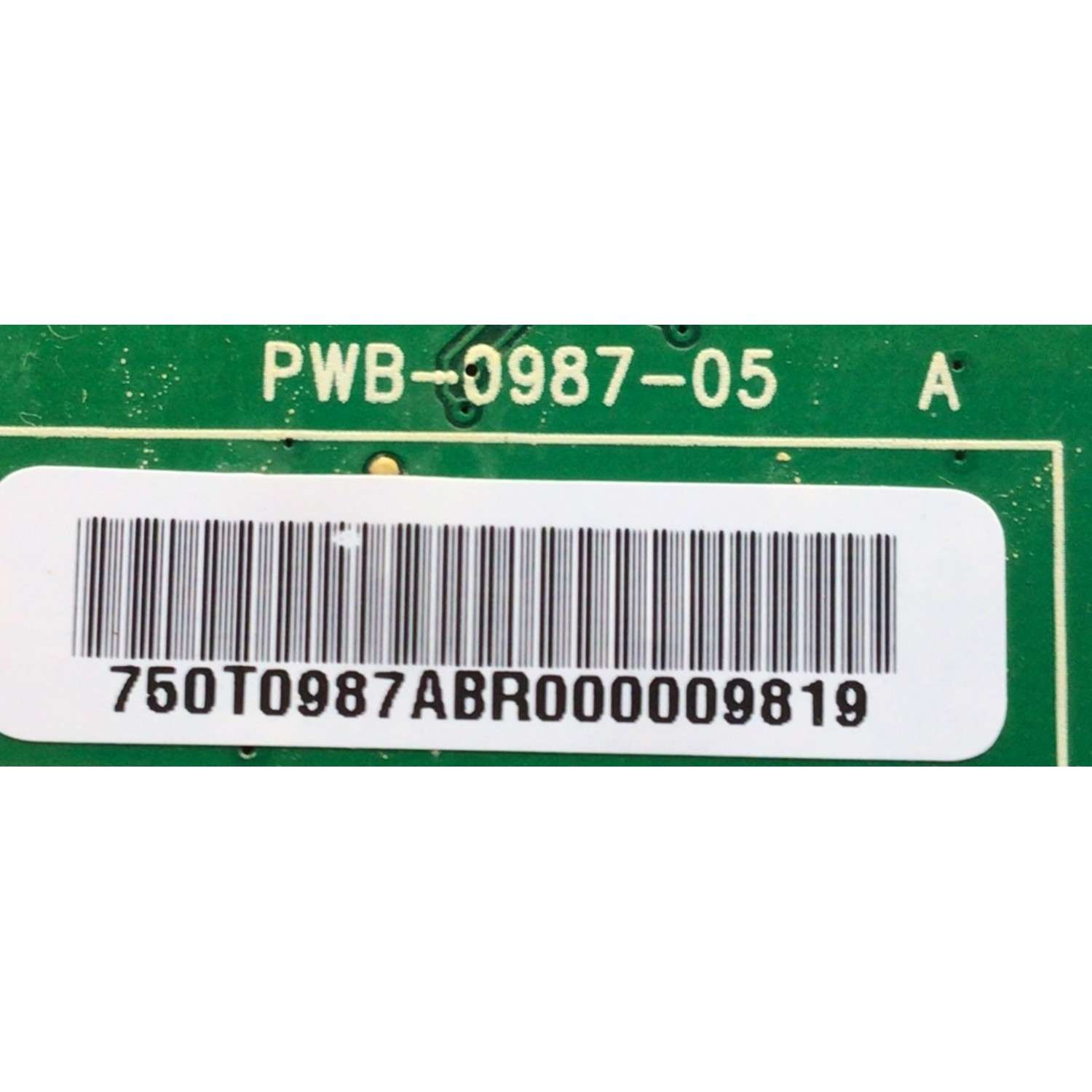 MAIN PARA MONITOR EMACHINES / NUMERO DE PARTE 750T0987A / PWB-0987-05 / MODELO E17T6W - Imagen 3